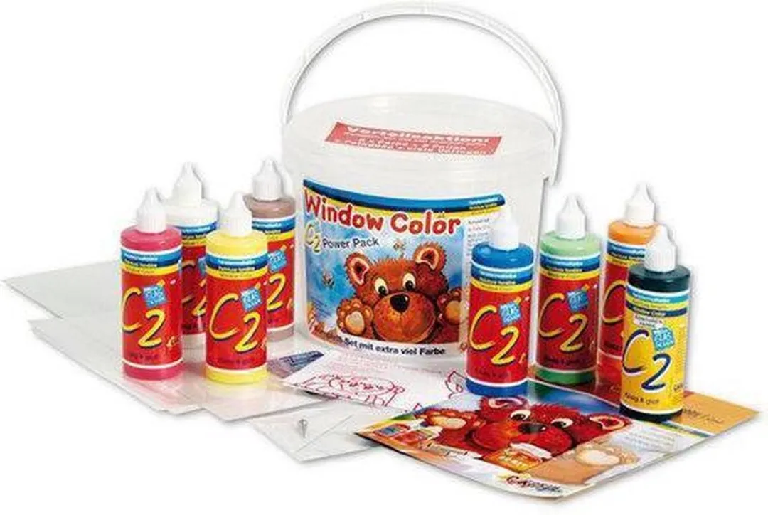 Kreul Hobby Line Window Color Set - 7 Kleuren Multicolor