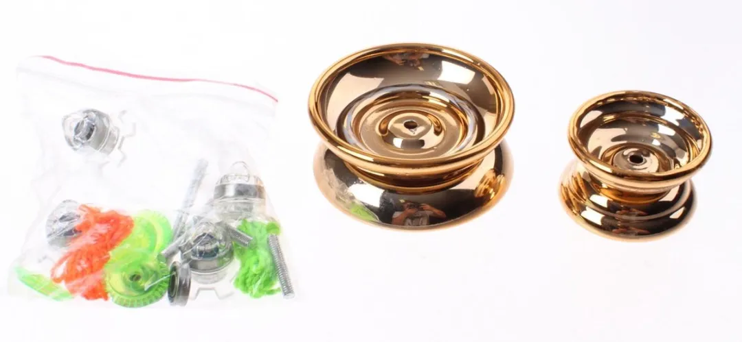 Johntoy YoYo Deluxe Bouwpakket - Goud - 2 Stuks