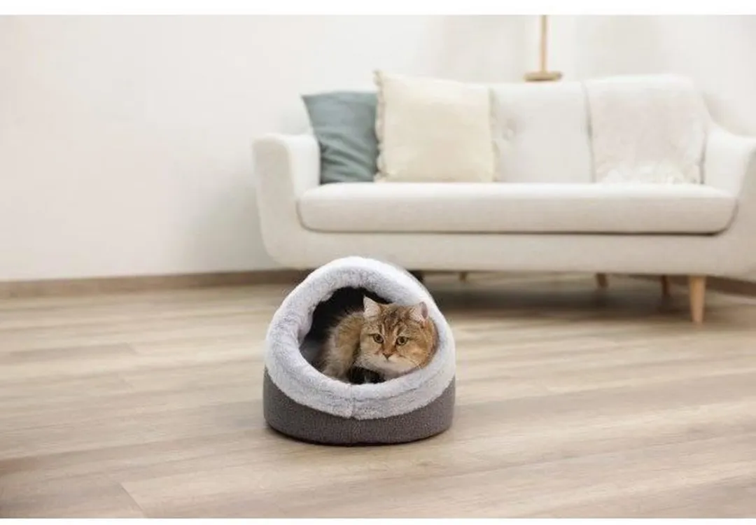 Kerbl Iglo voor Katten JANA 41x50x34cm - Grijs