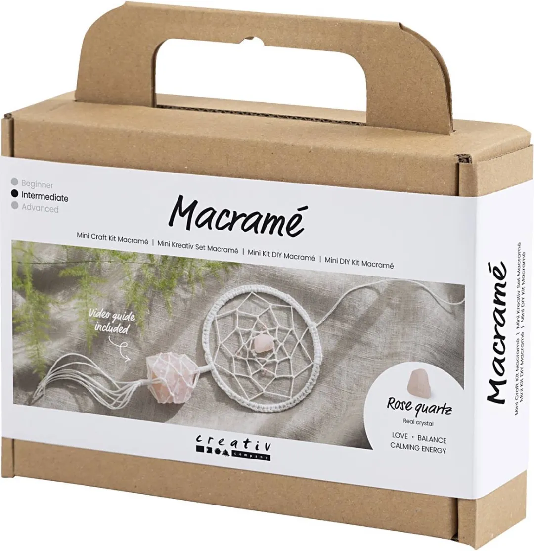 Creativ Company Mini Hobbyset Macramé Dromenvanger Multikleurig