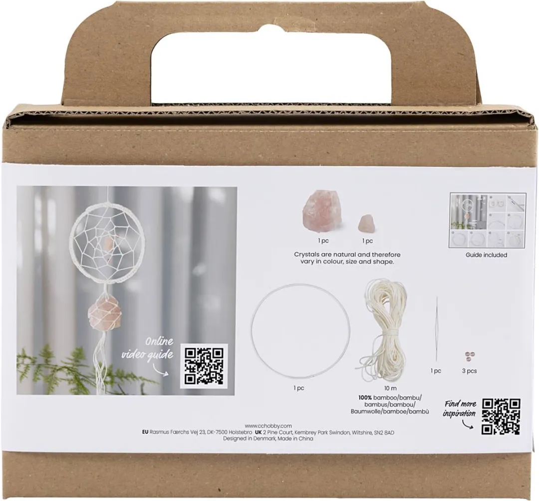 Creativ Company Mini Hobbyset Macramé Dromenvanger Multikleurig