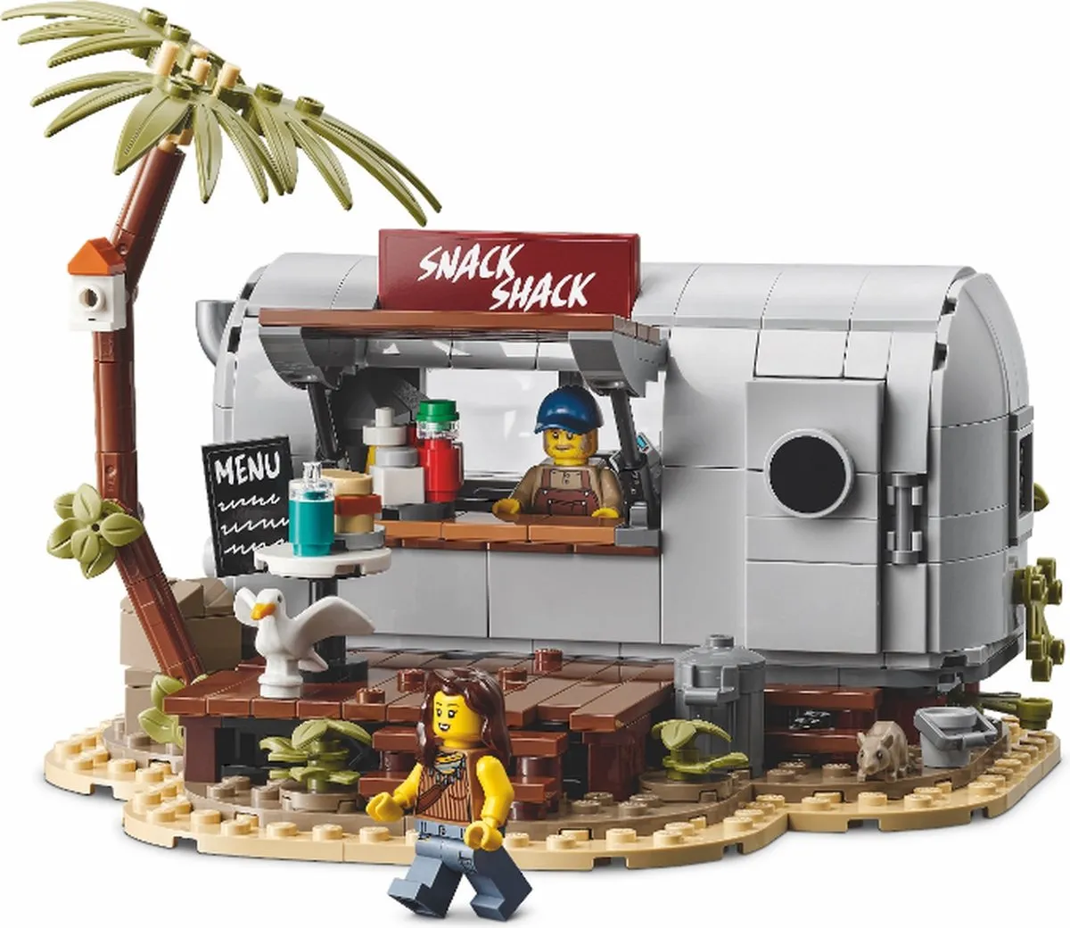 LEGO Bricklink Snack Shack 910030 - 539 Stukken - 2 Minifiguren