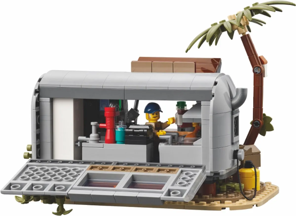 LEGO Bricklink Snack Shack 910030 - 539 Stukken - 2 Minifiguren