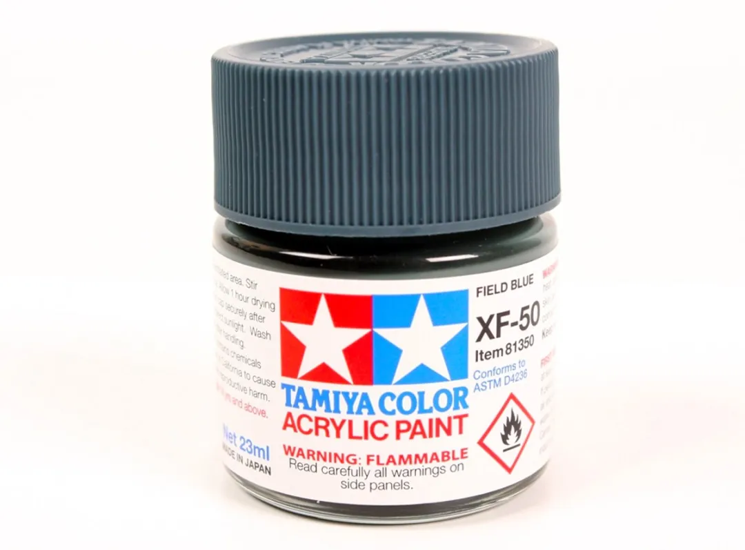 Tamiya Acrylverf XF-50 Field Blue 23ml - Matt