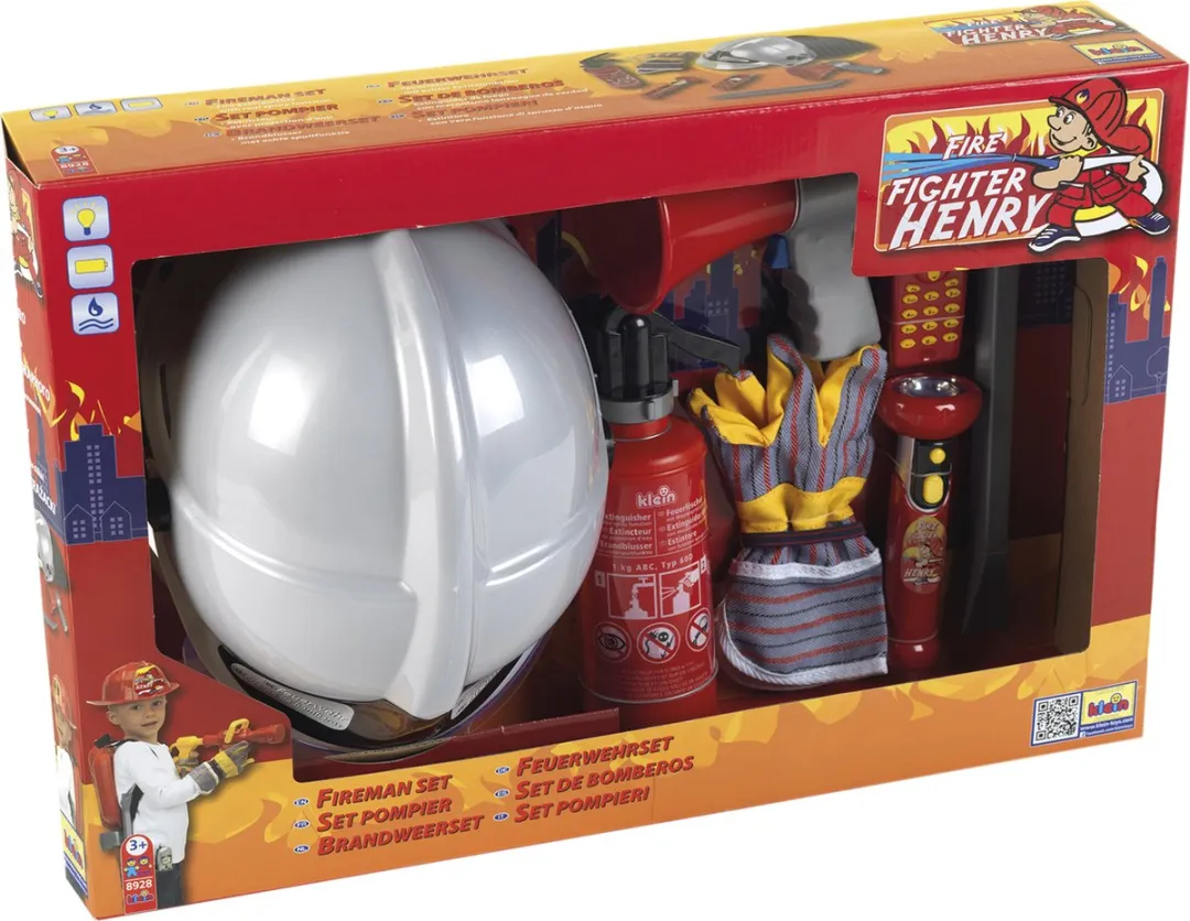 Klein Toys 7-delige Brandweerset - Multicolor