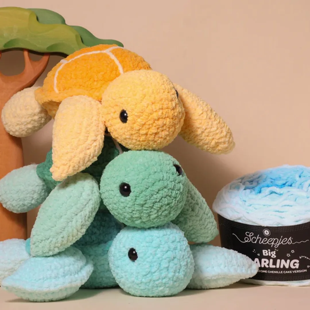 Scheepjes Zazu Zeeschildpad Haakpakket 437 Snowberry