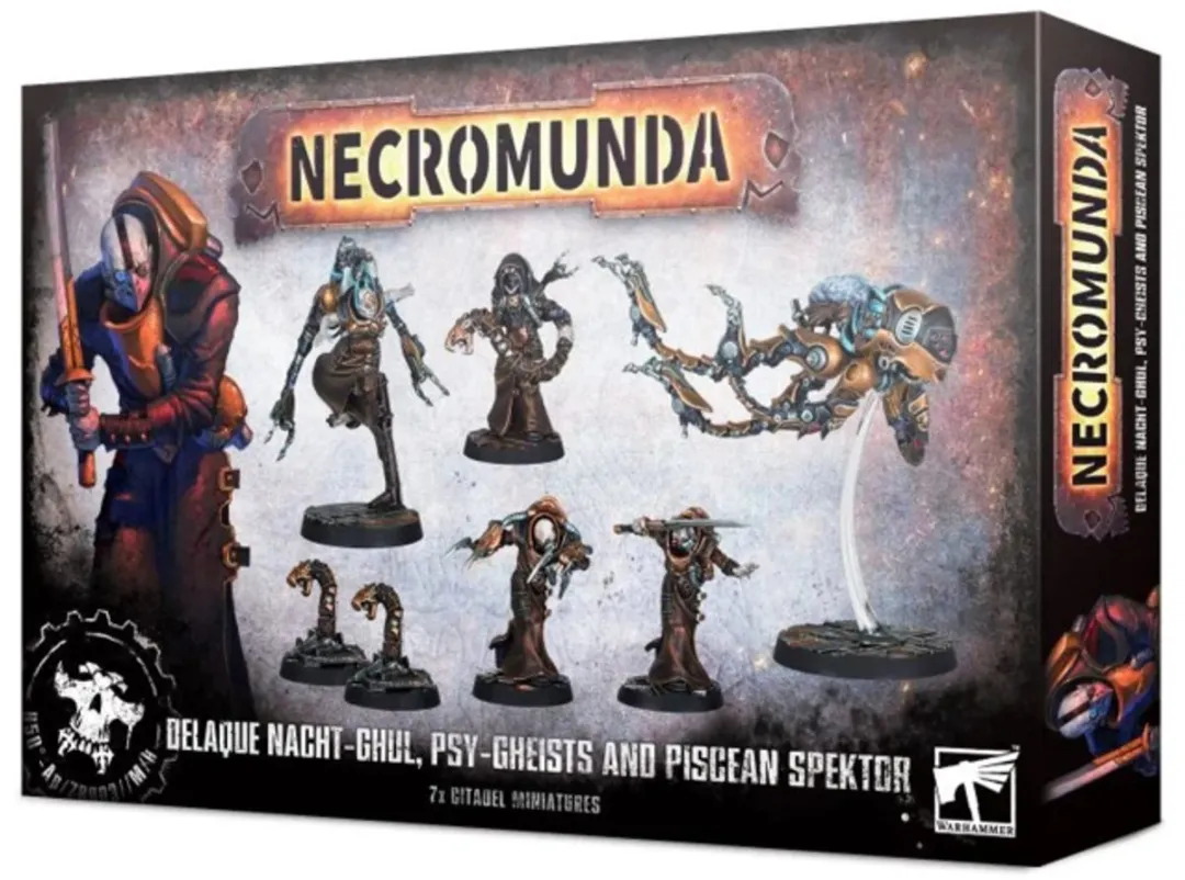 Games Workshop Delaque Nacht-Ghul Psy-Gheists Piscean Spektor
