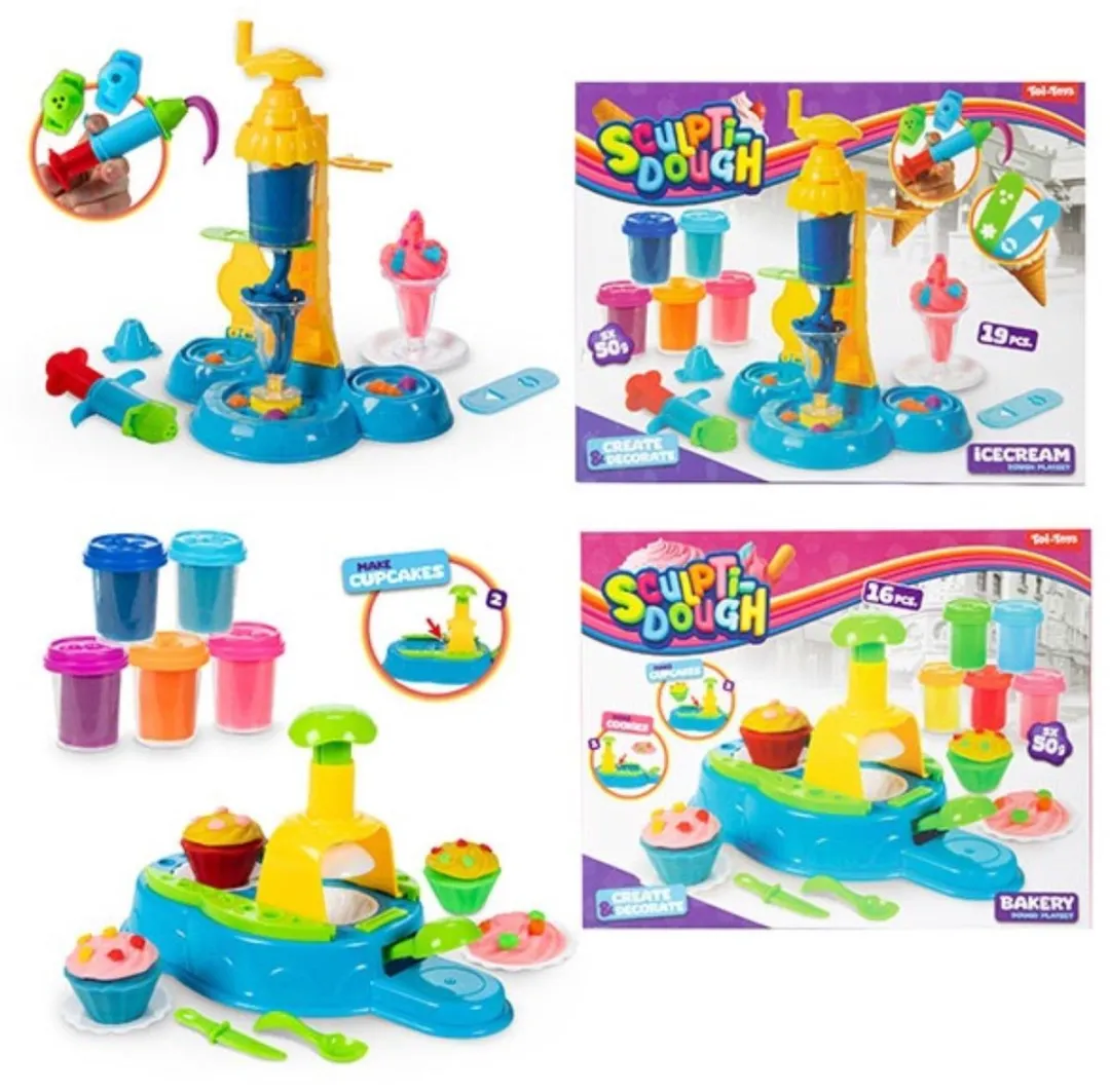 Toi-Toys Kleiset IJsje/Cupcake Multicolor