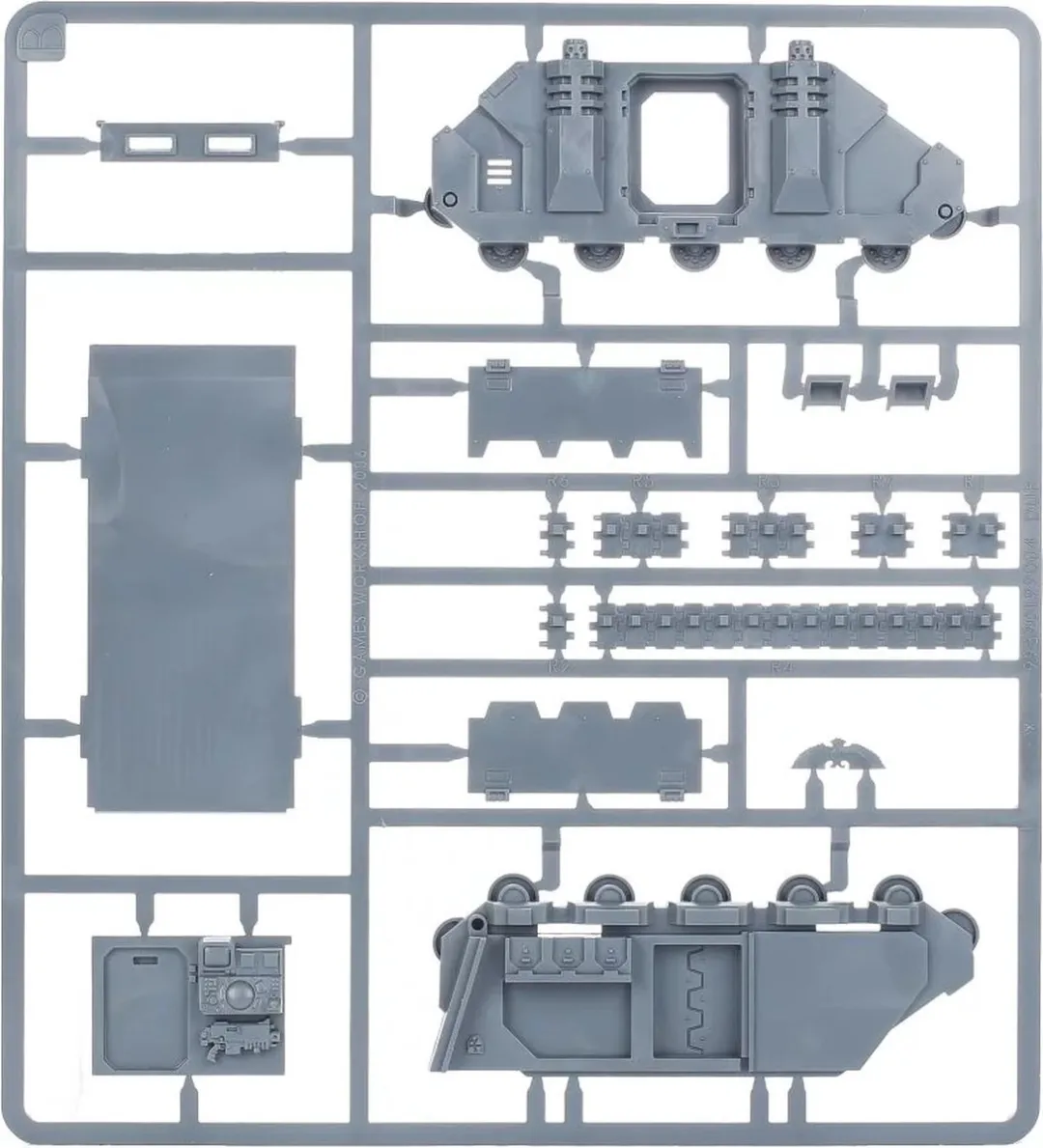 Games Workshop Adepta Sororitas Rhino Verzamelfiguur - 103 Onderdelen