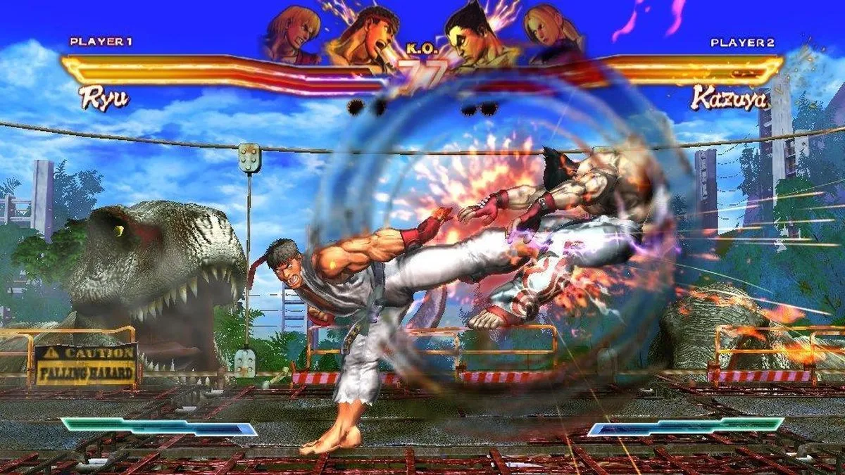 Capcom Street Fighter X Tekken - PS3 - 2 Spelers Online/Offline