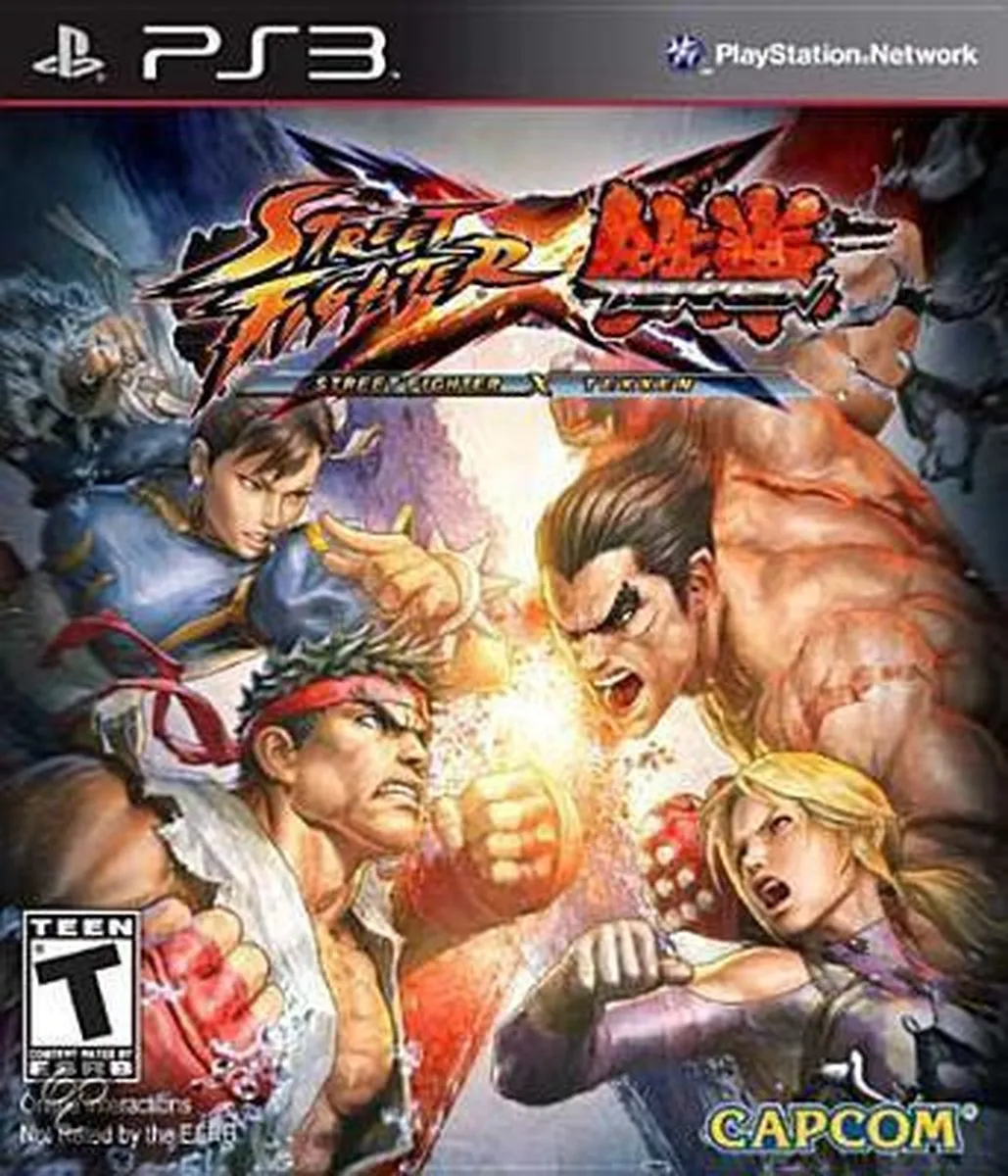 Capcom Street Fighter X Tekken - PS3 - 2 Spelers Online/Offline