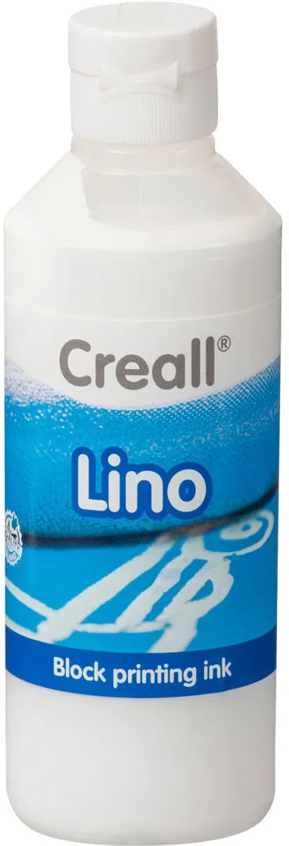 Creall Lino Blokprintverf Wit 250ml
