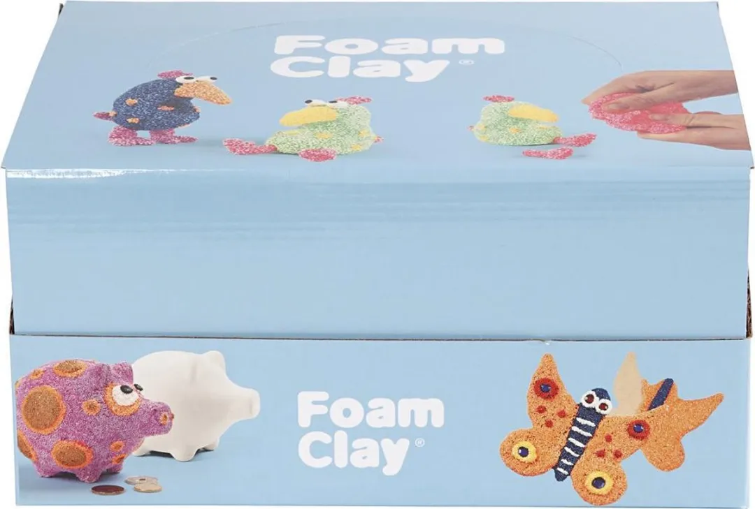 Foam Clay 12 Stuks - Multi Kleur