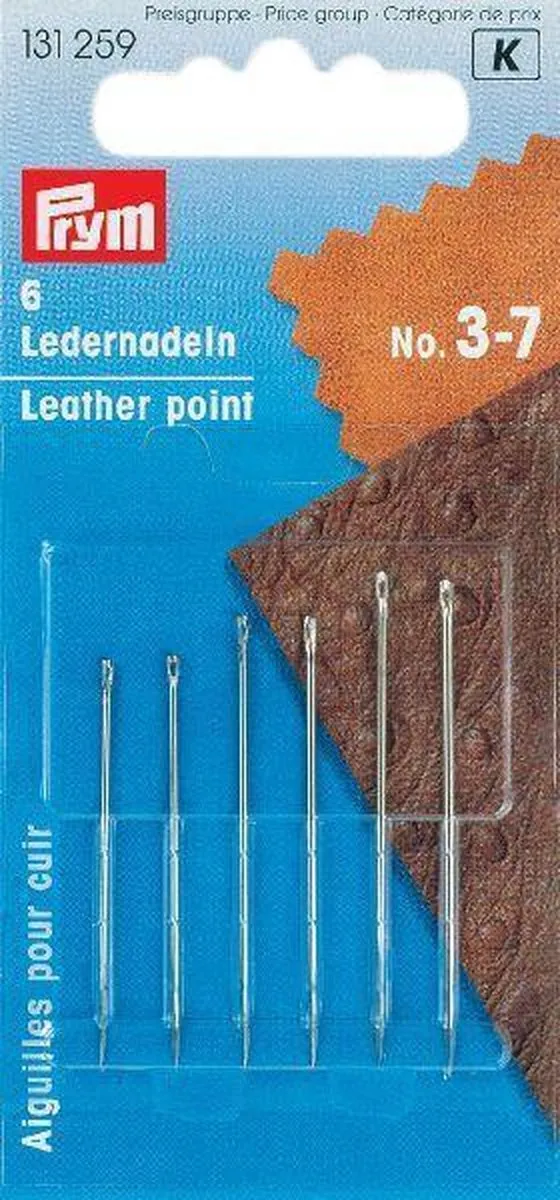 Prym Leernaalden Nr.3-7 - Zilver