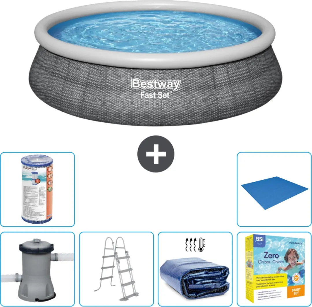 Bestway Fast Set Zwembad 457cm
