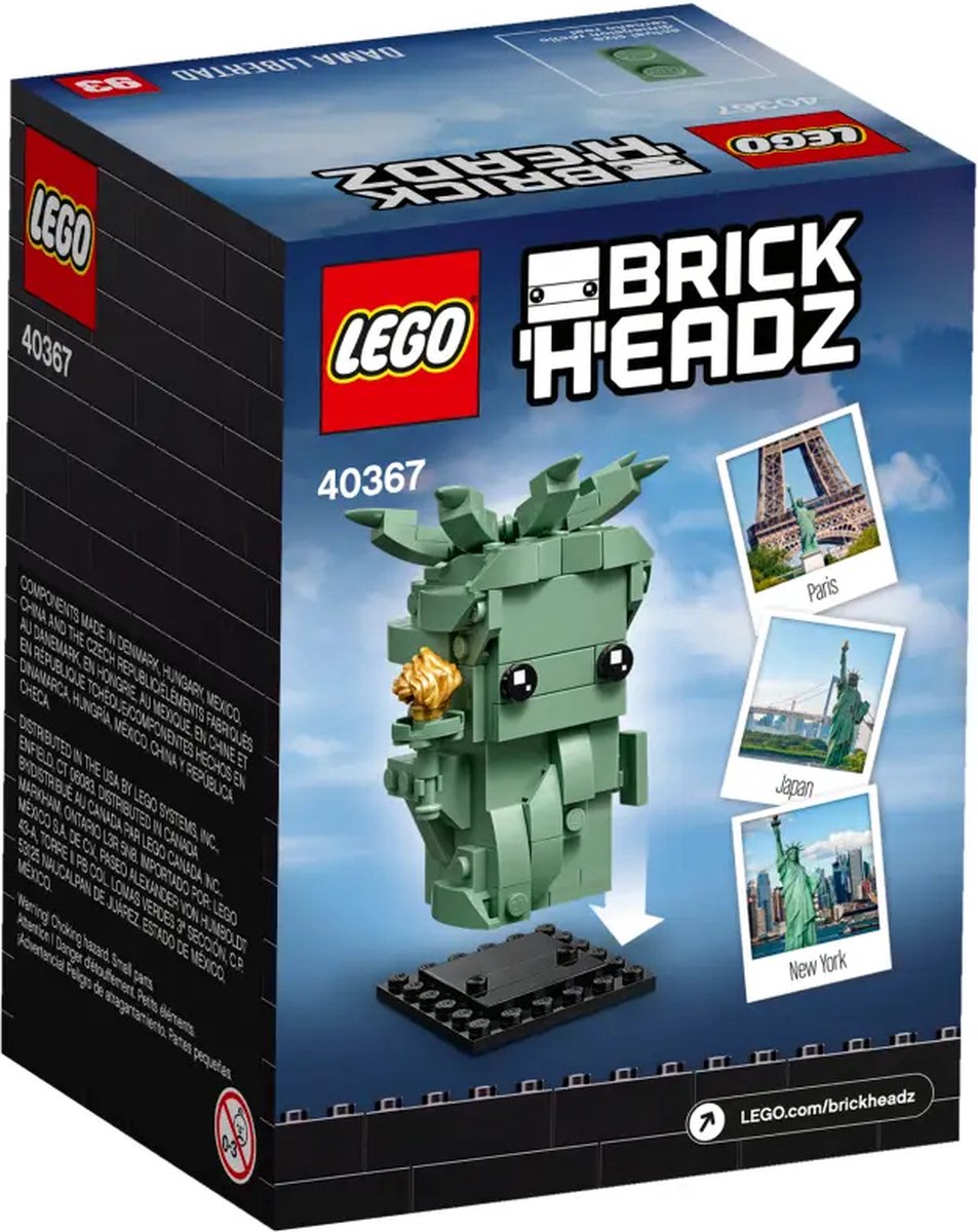 LEGO BrickHeadz - Lady Liberty - Vrijheidsbeeld - 40367