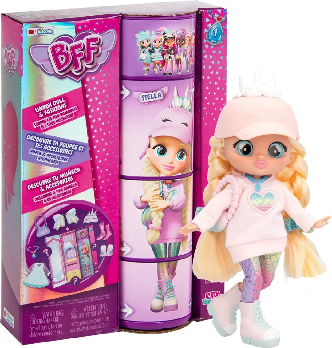 Imc Toys TM Toys Pop Model Stella Cry Babies BFF
