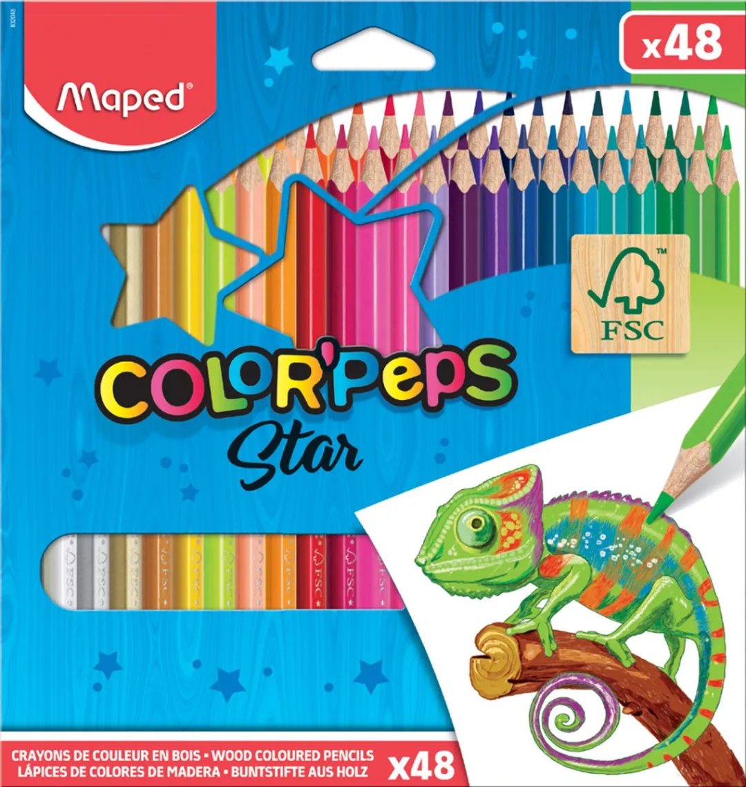 Maped Color'peps Kleurpotlood - 36 Stuks - Meerkleurig