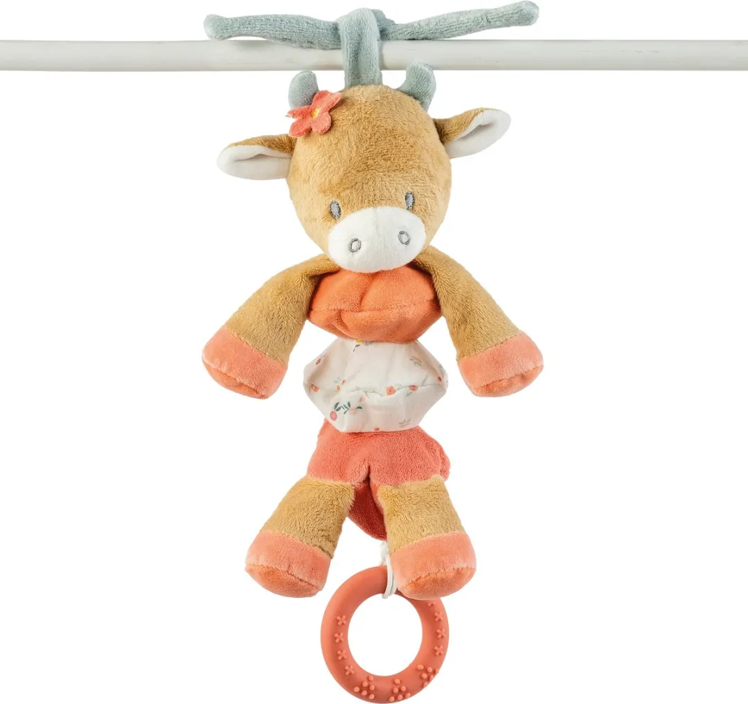 Nattou Koe Mila Trillende Knuffel 15cm