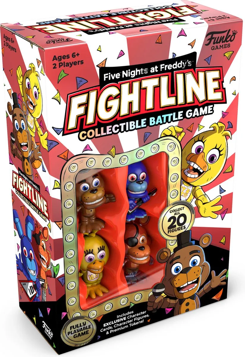 Funko Games Five Nights at Freddy's FightLine Premier Set 932702.006 - Kaartspel