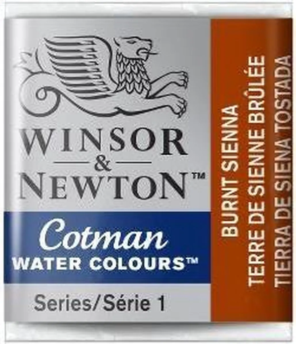 Winsor & Newton Cotman Aquarelverf Burnt Sienna - 1 Kleur