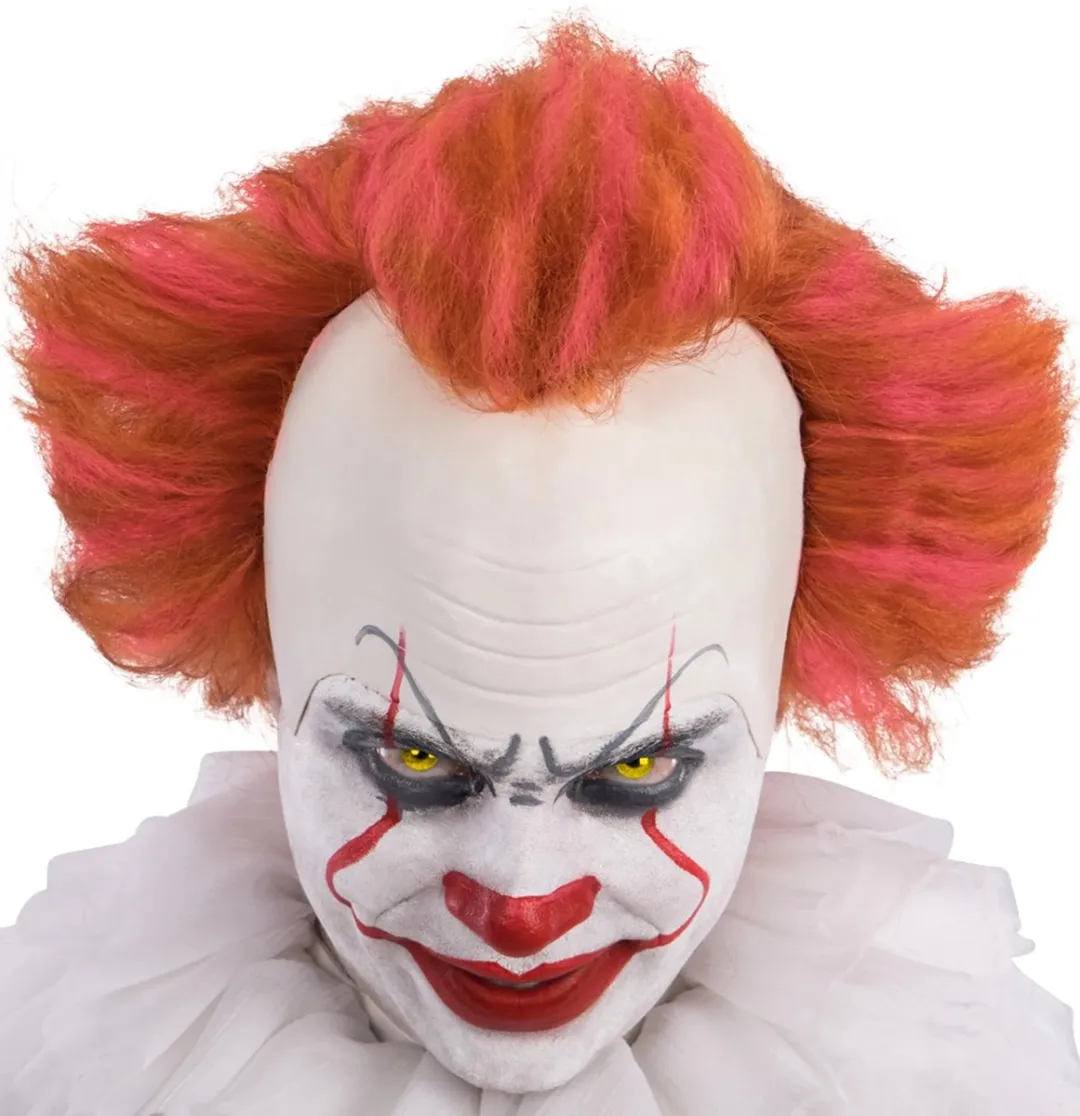 Carnival Toys Evil Clown Wig - Oranje Afro