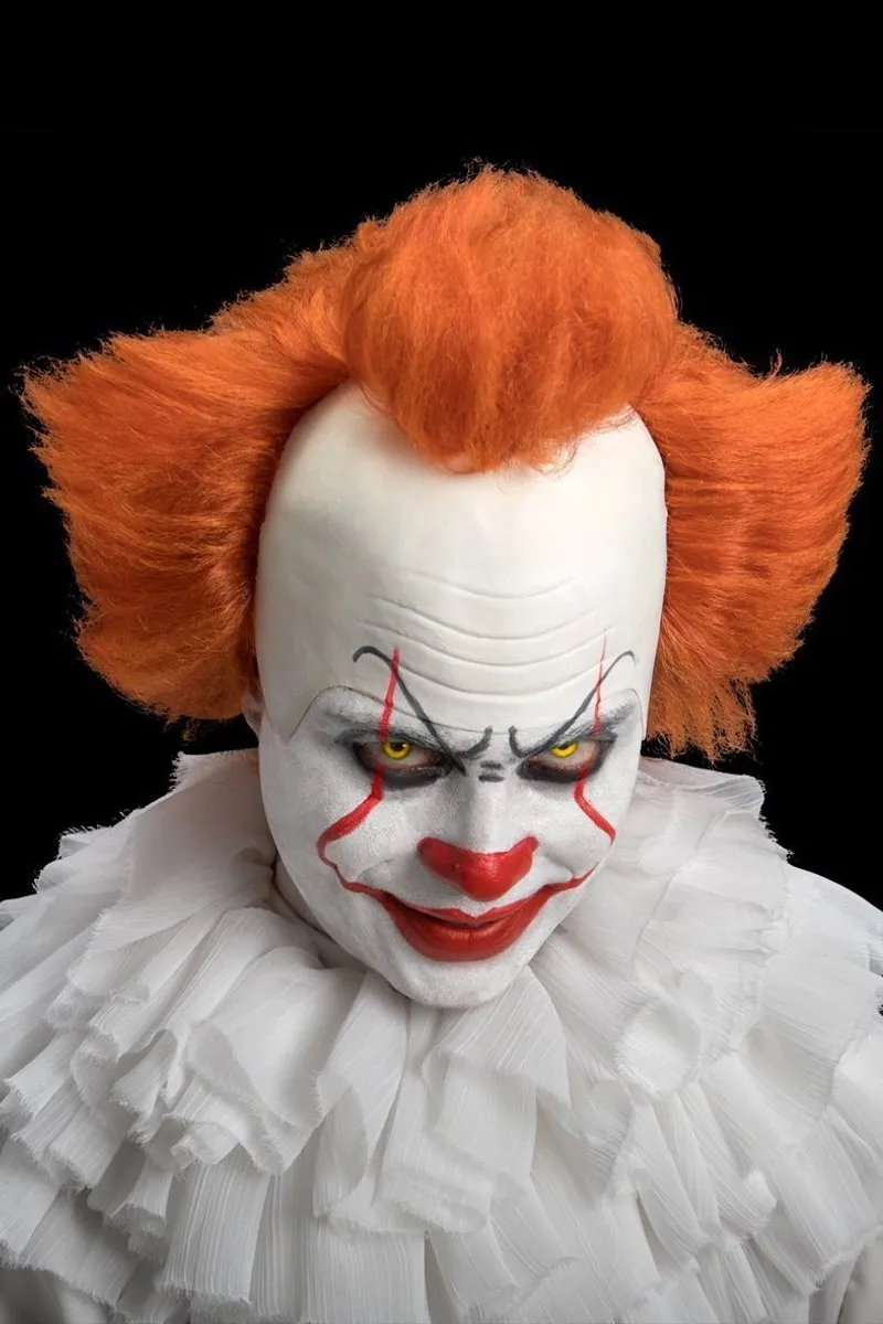 Carnival Toys Evil Clown Wig - Oranje Afro