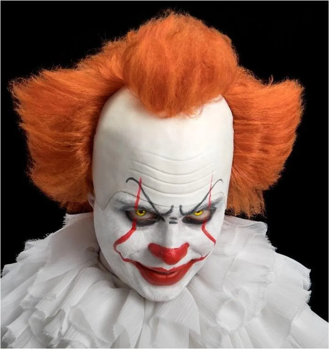 Carnival Toys Evil Clown Wig - Oranje Afro