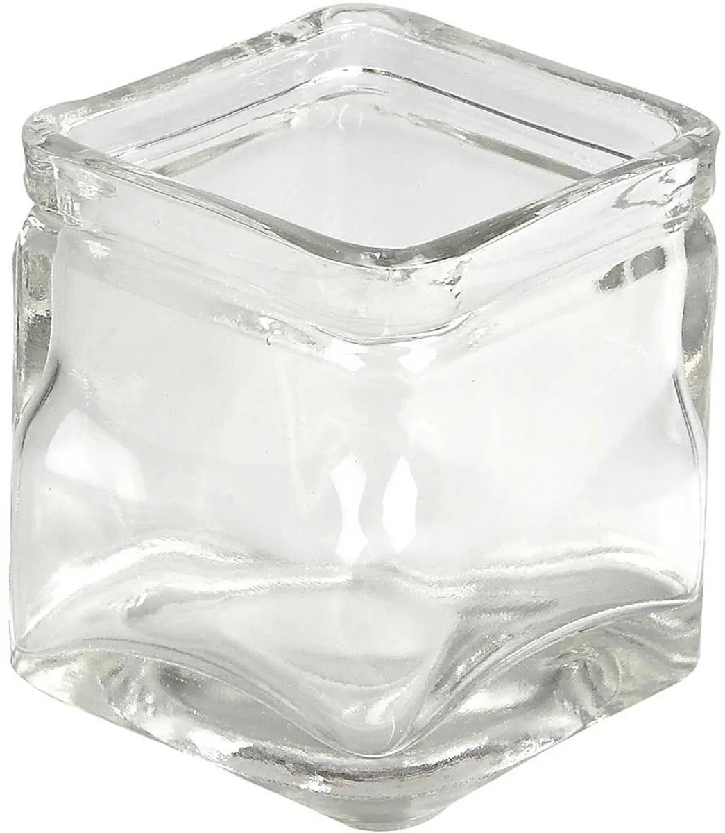Creativ Company Vierkant Glas 5,5x5,5cm
