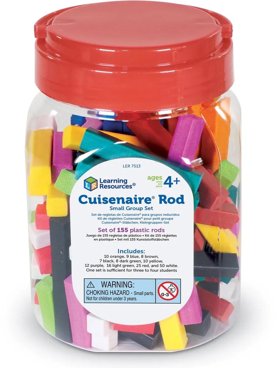 Learning Resources Rekenstaafjes Set 155 Stuks