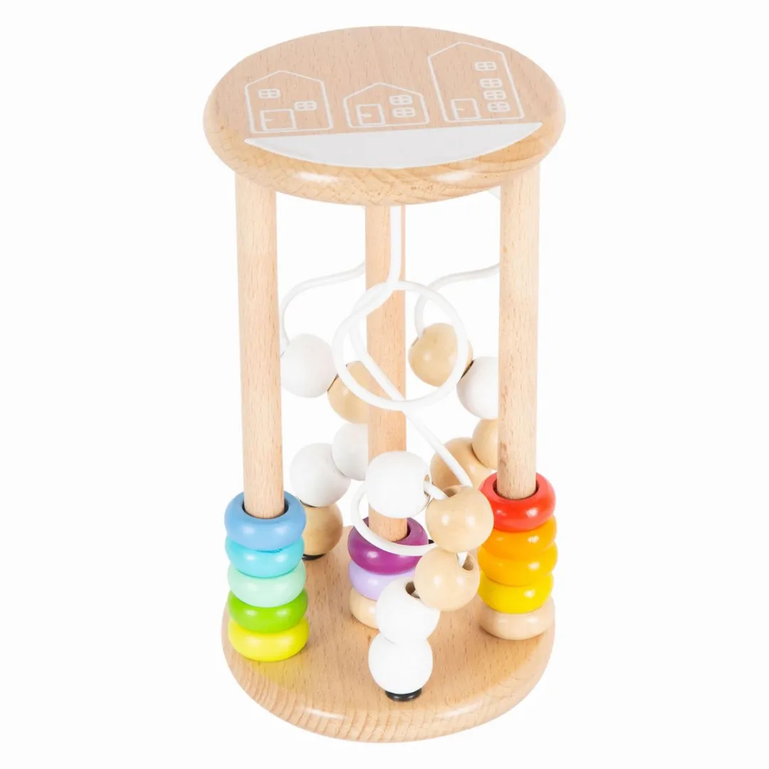 Small Foot Houten Motoriekspiraal Regenboog