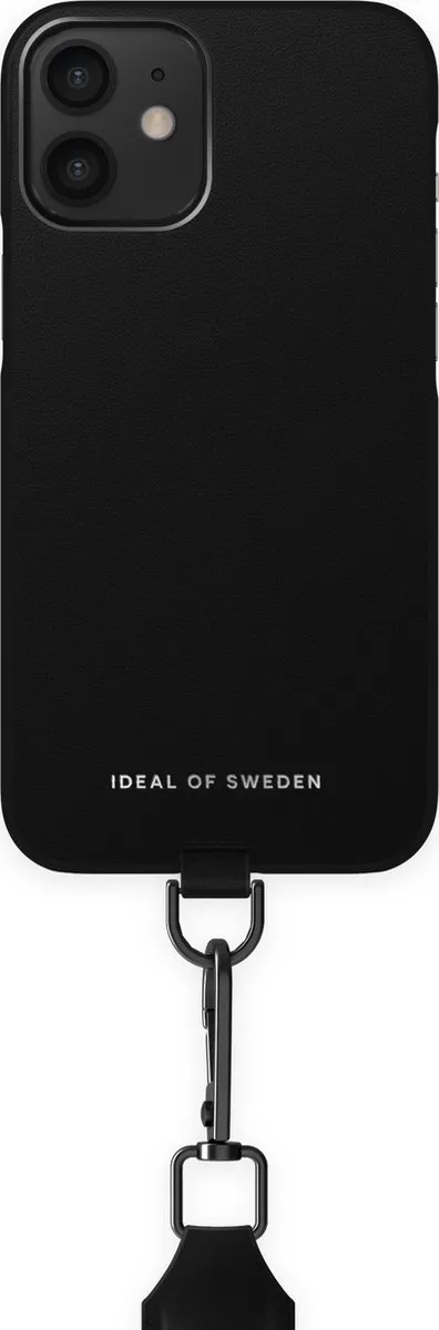 iDeal of Sweden iPhone 12 Mini Necklace Case Intense Black