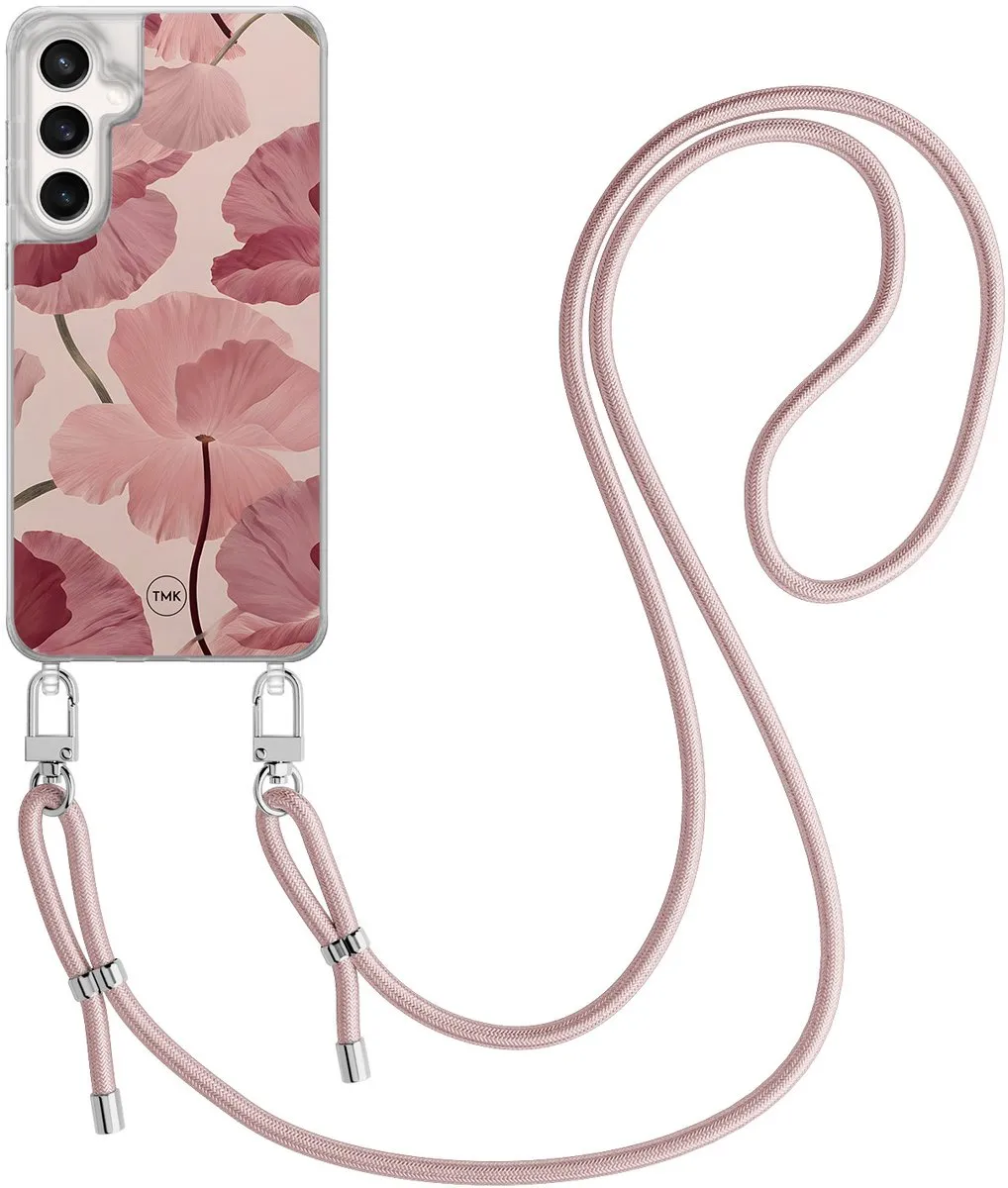 Casevibes S24 FE Telefoonhoesje - Vintage Blossom Roze - CV/S/S24FE/C/009