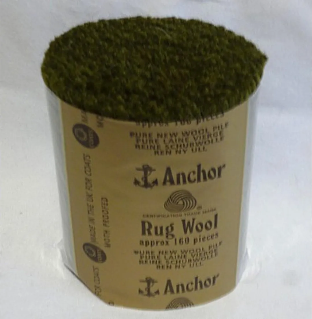 Anchor Knoopwol 00084 Oud groen