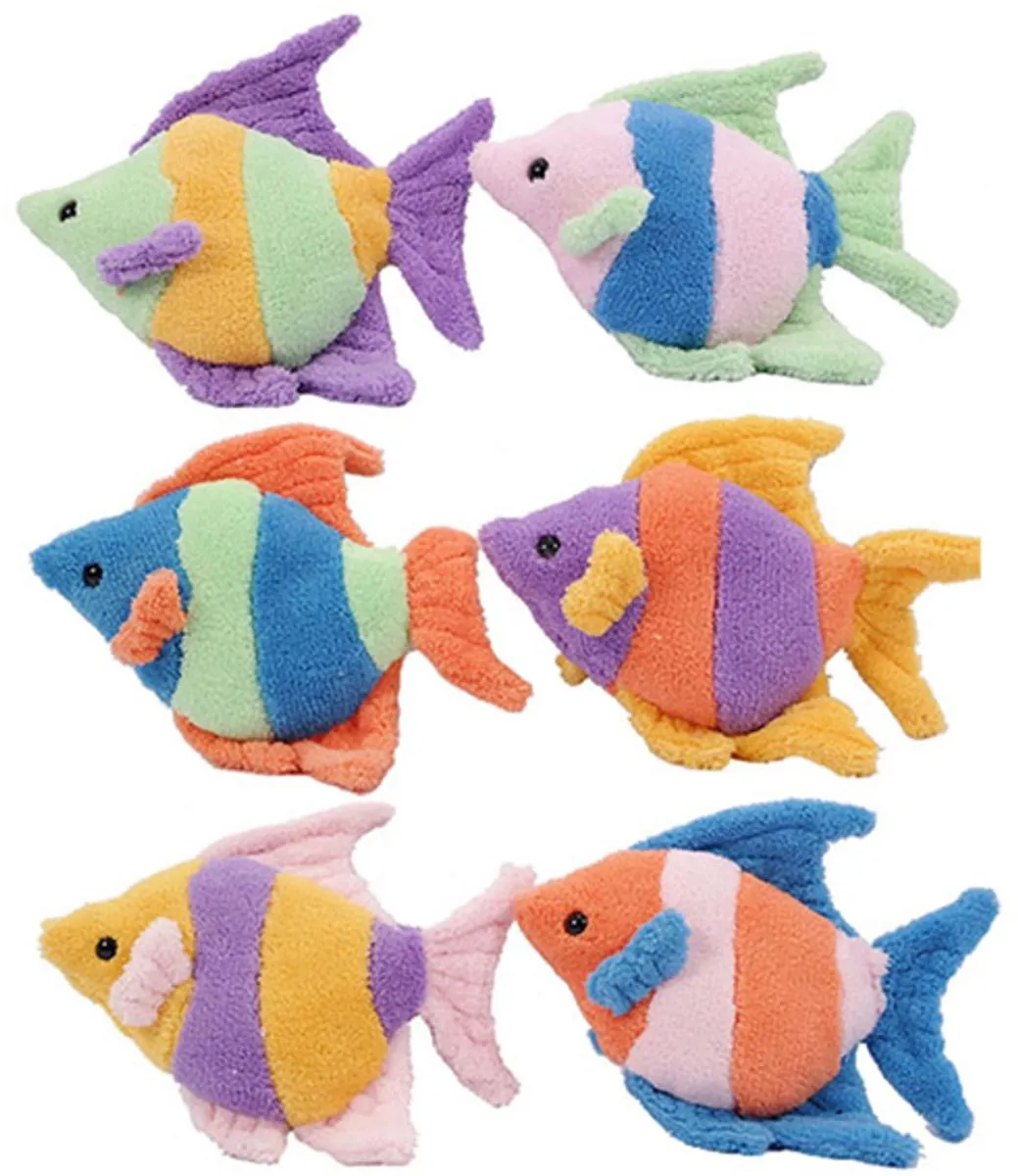 PIA Soft Toys Pluche Vis Knuffels Tropisch