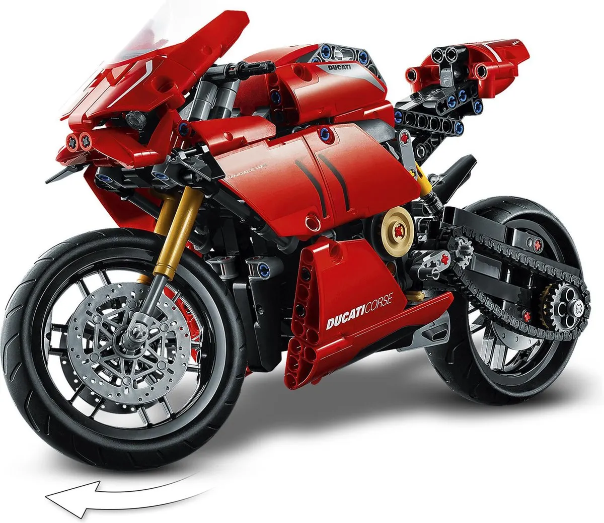 LEGO Technic Ducati Panigale V4 R 42107 - Meerkleurig