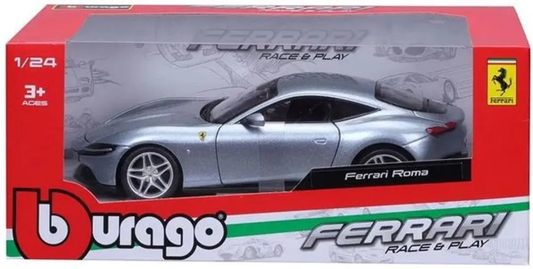 Ferrari Roma 1:24 Modelauto - Grijs