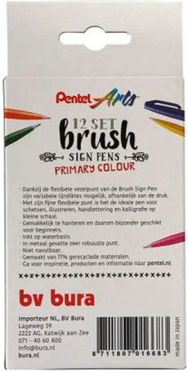 Pentel K110 Dual Metallic Gelschrijvers - 8 Stuks