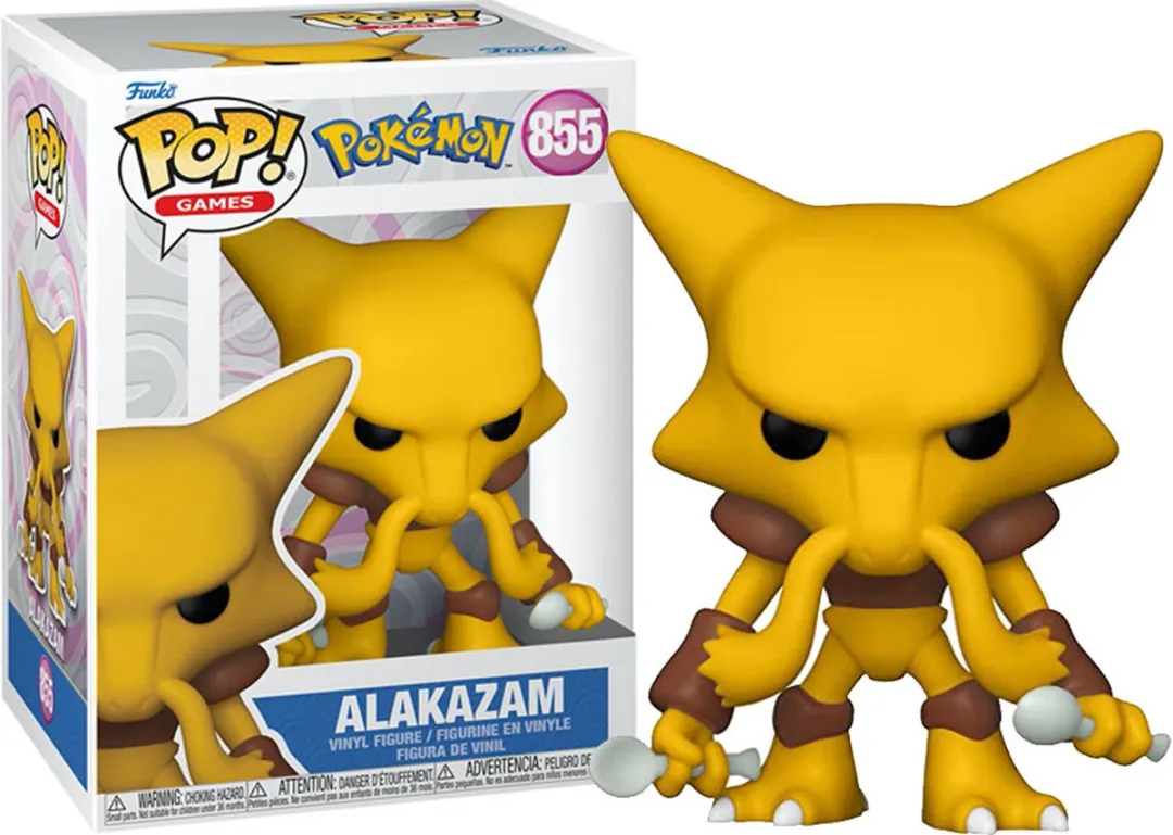 Funko Pop #855 Pokémon Alakazam - Multi