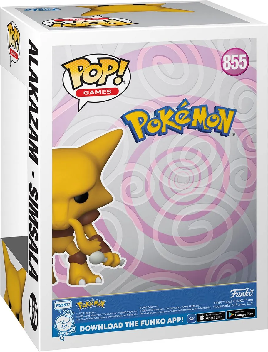 Funko Pop #855 Pokémon Alakazam - Multi