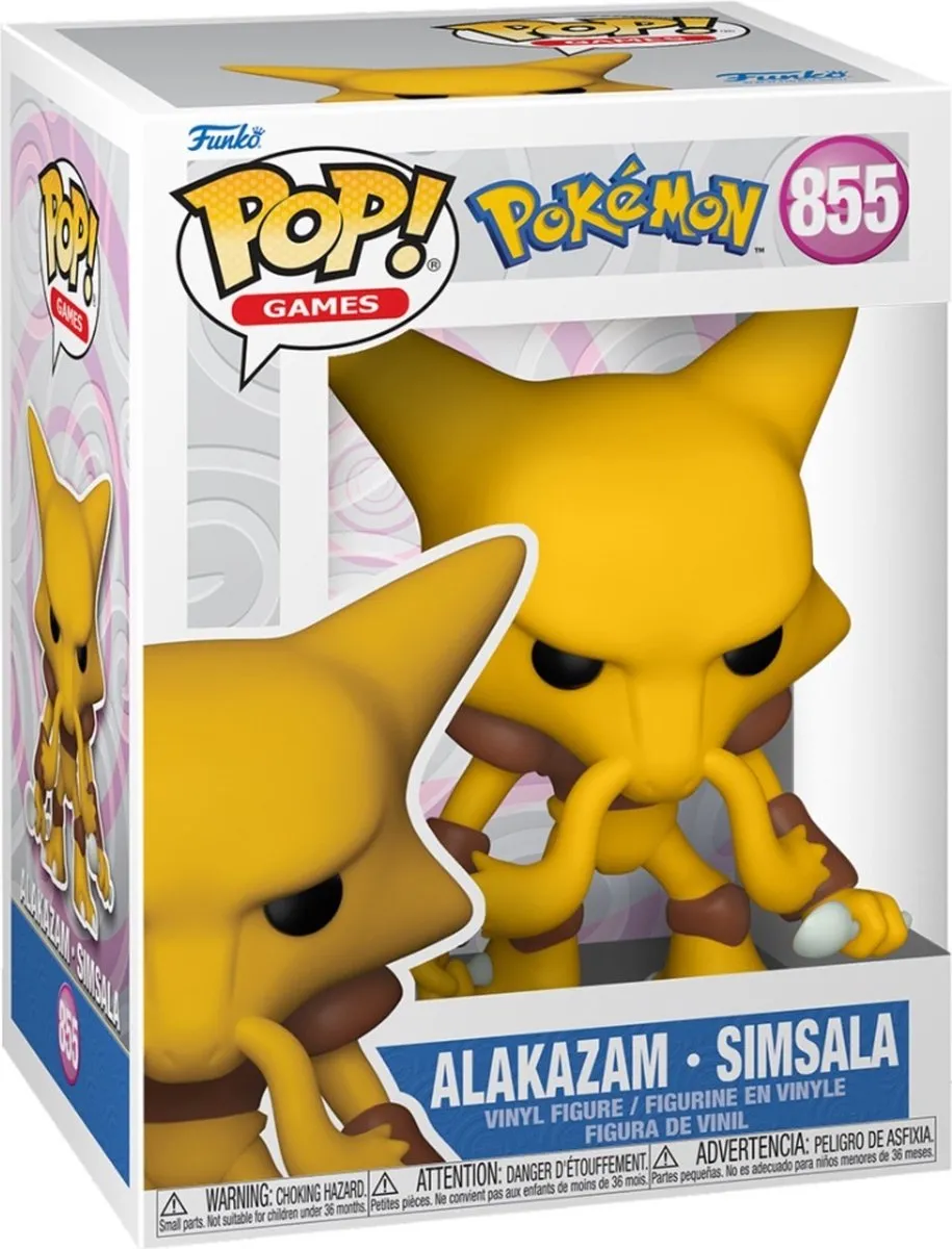 Funko Pop #855 Pokémon Alakazam