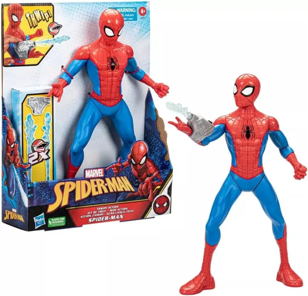 Hasbro Gaming Spider-Man Thwip Action Speelset F8115 - Blauw