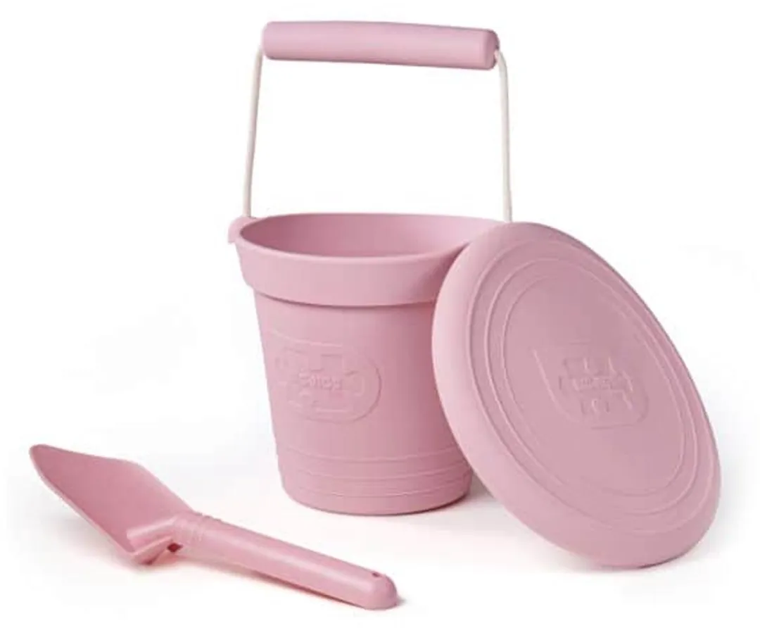 BIGJIGS Siliconen Emmer Blush Pink