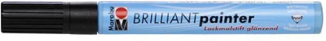 Marabu Brilliant Painter 2-4mm - Zwart