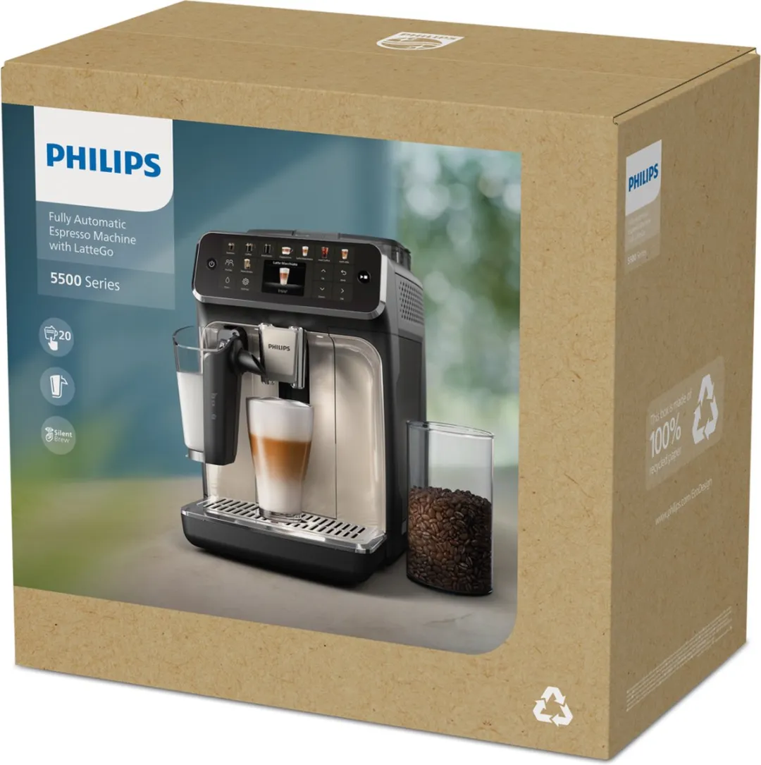 Philips 5500 Series EP5543/90 Volautomatische Espressomachine - Grijs - afbeelding 6 van 6
