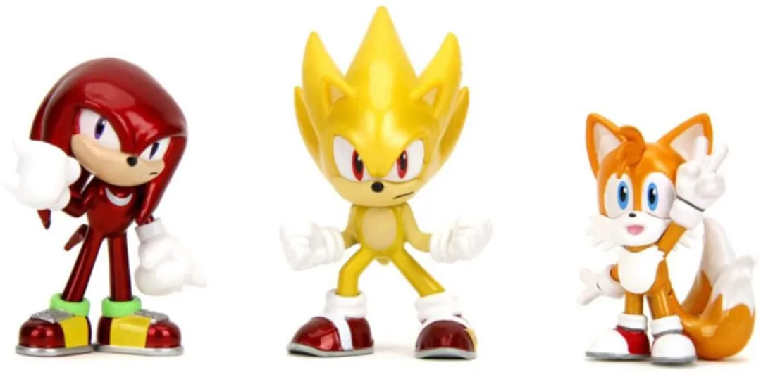 Jada Toys Sonic the Hedgehog Nano Metalfigs 3-Pack - 5cm - Multi - afbeelding 6 van 6