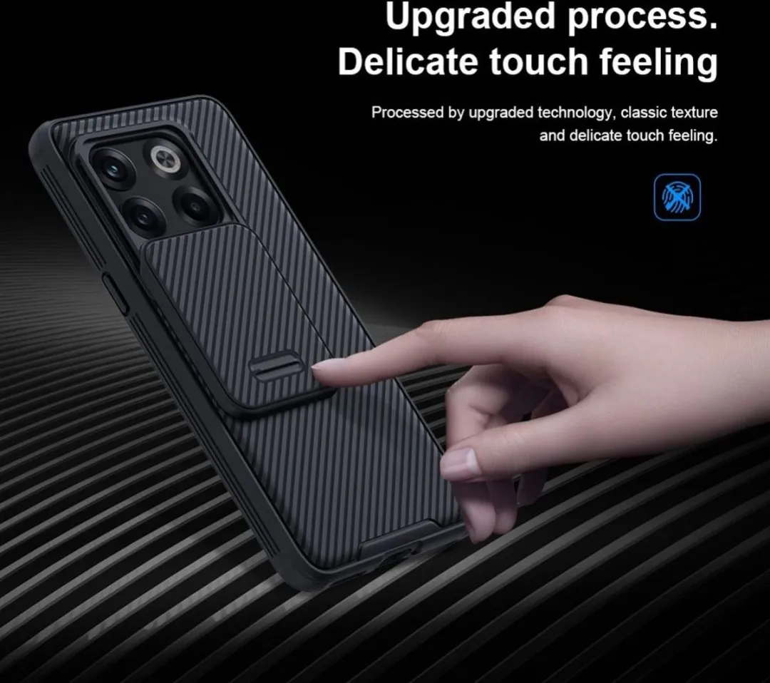 Nillkin CamShield Pro Hoesje OnePlus 10T - Zwart