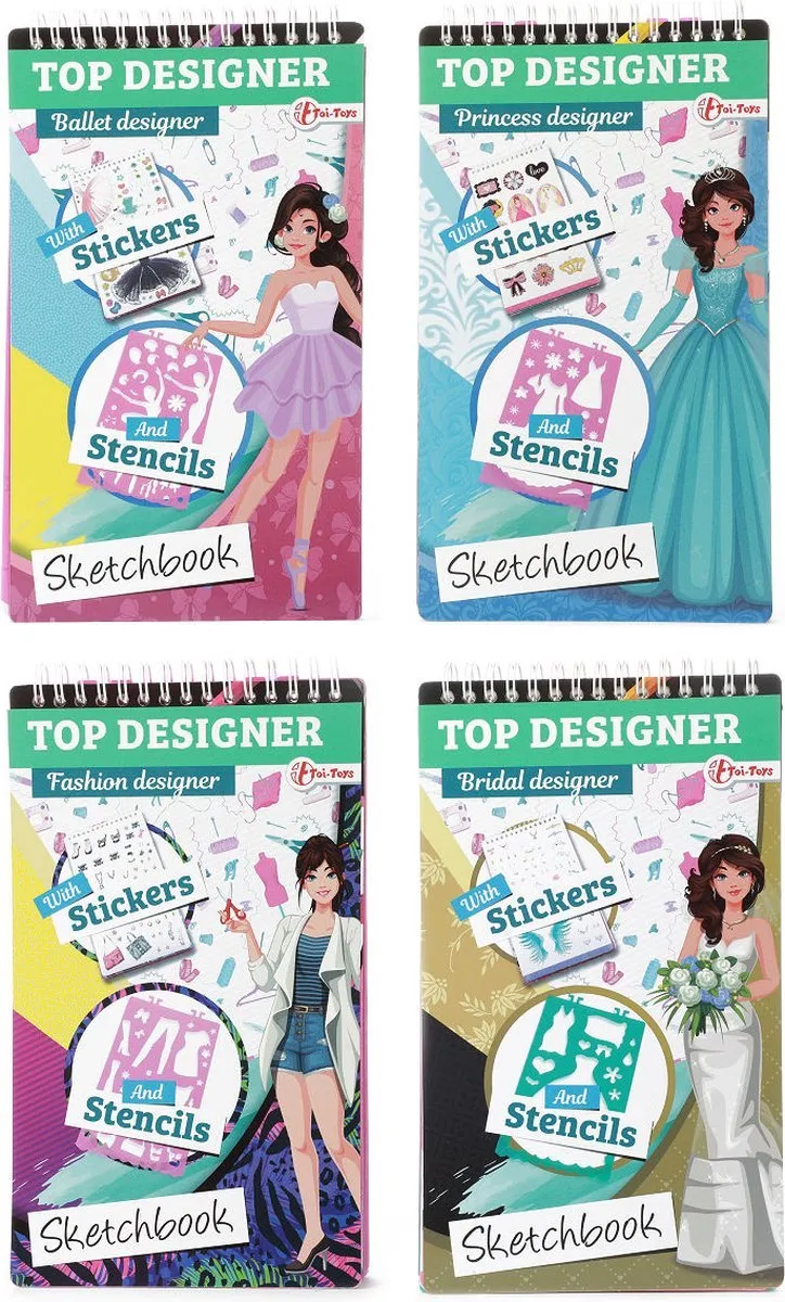 Toi-Toys Top Designer Schetsboek