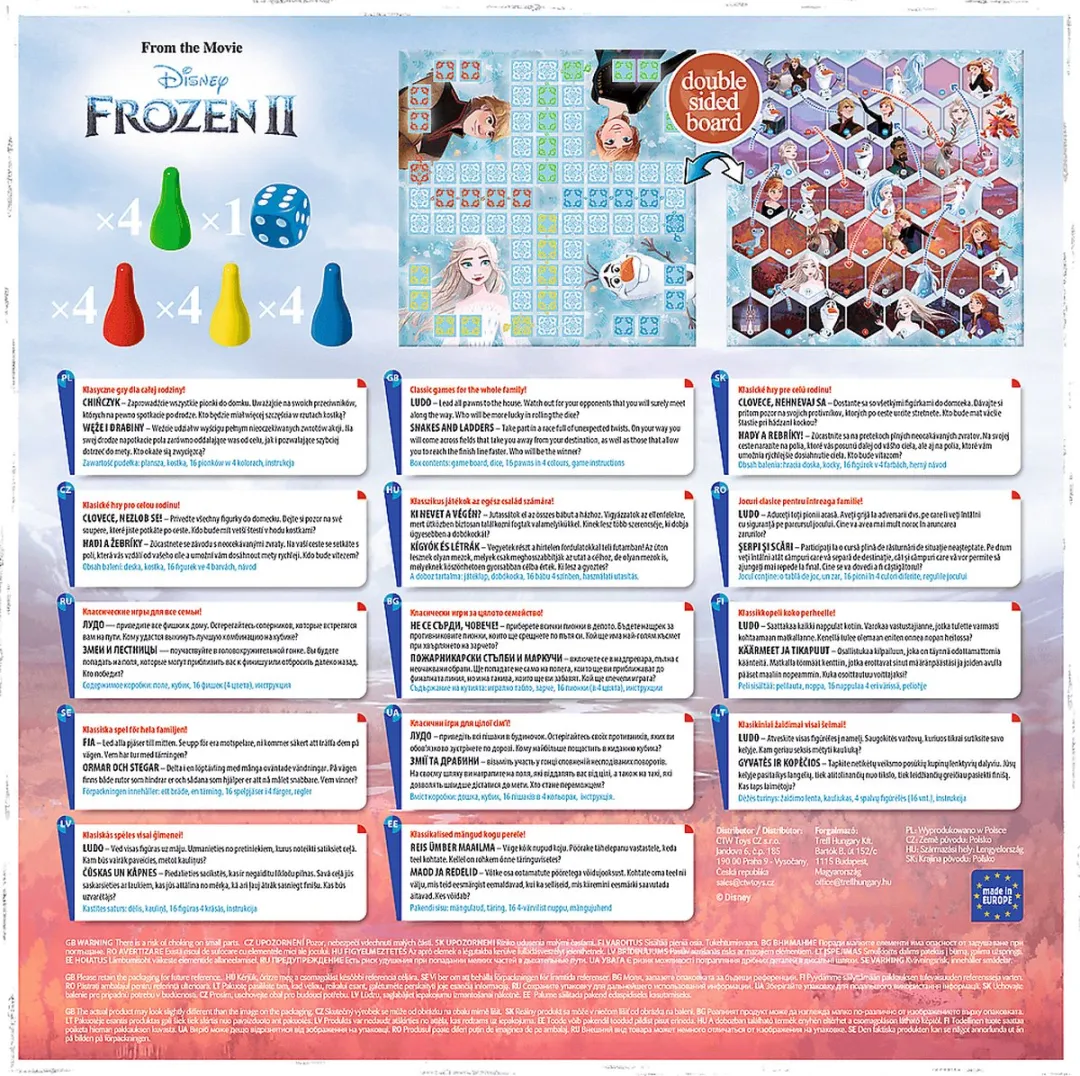 Trefl Frozen Strategie Bordspel - 2-4 Spelers