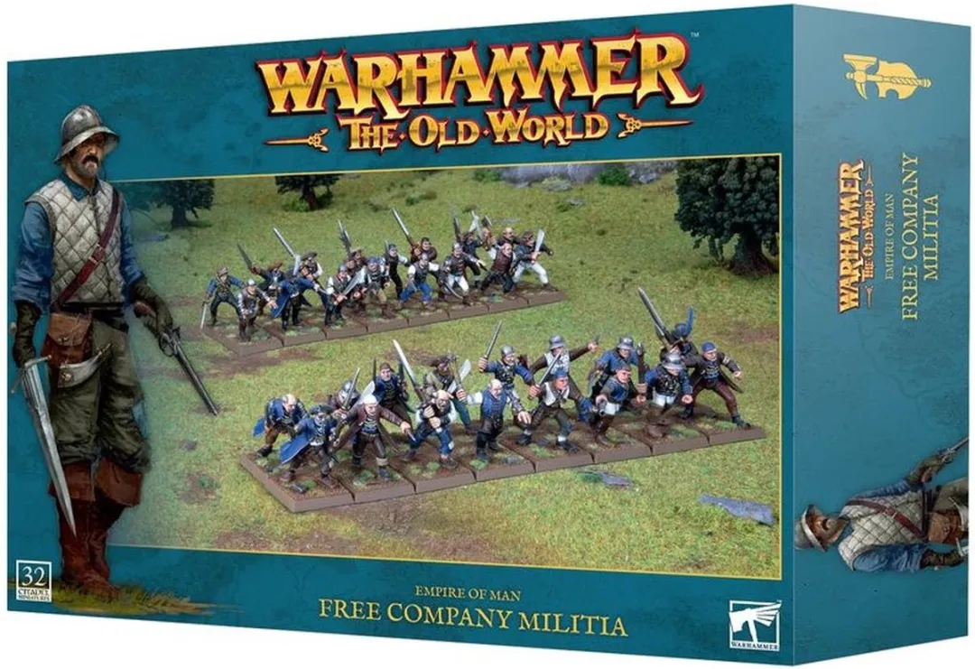 Games Workshop Warhammer The Old World Free Company Militia 06-104
